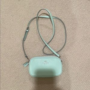 Coach Crossbody Double Zip Mini Bag